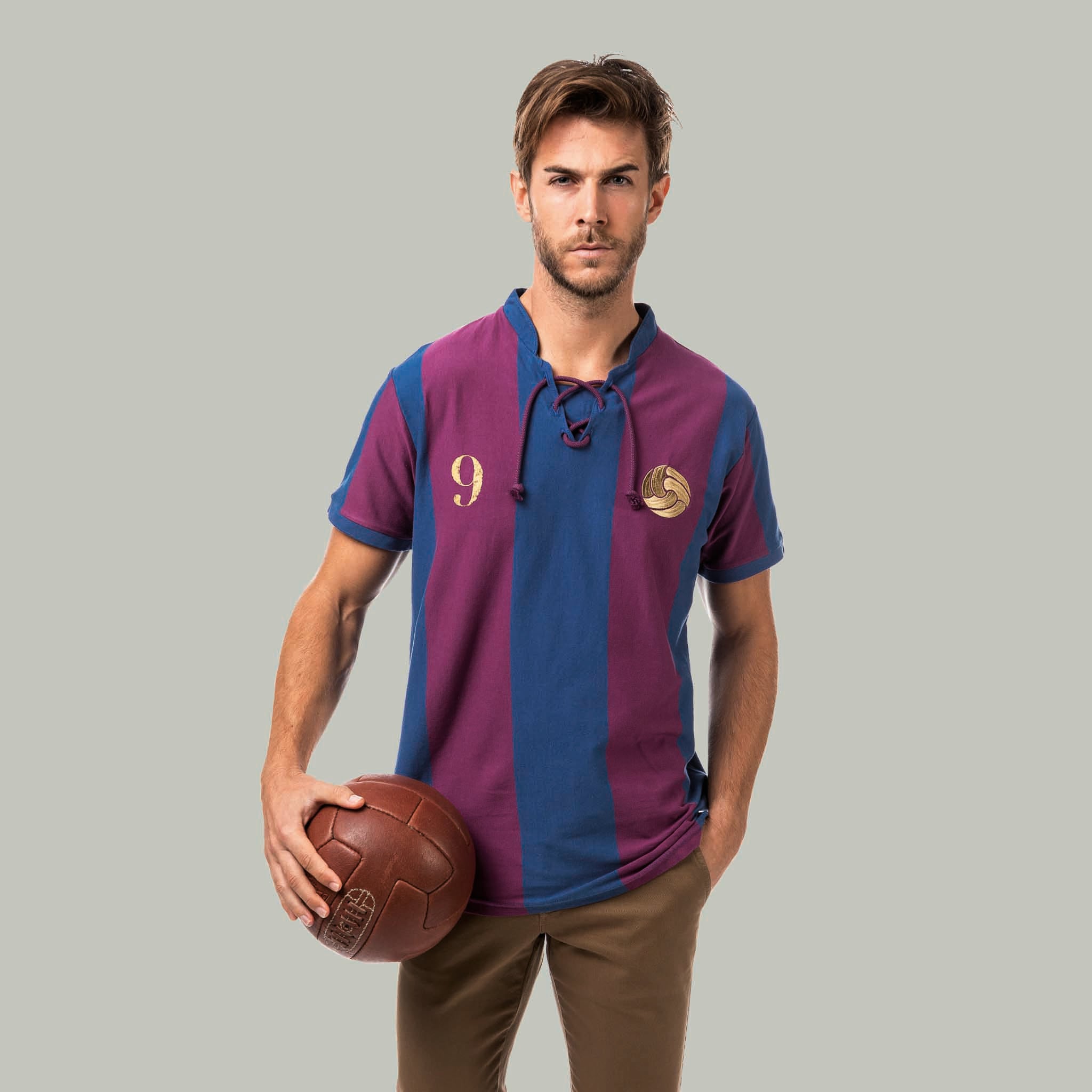 Camiseta Fútbol Retro 1899 Blaugrana Cordón