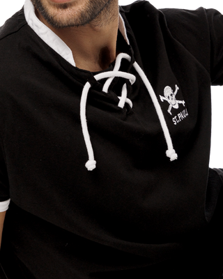 1910 ST. PAULI BLACK - Camiseta fútbol retro