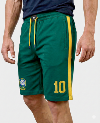 1966 BRAZIL - Pantalón Fútbol Retro