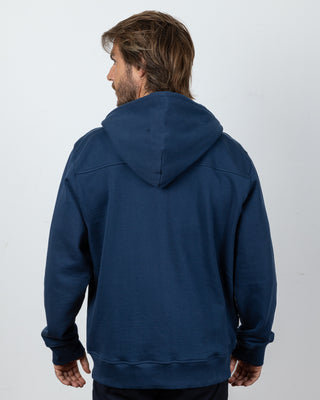 1980 ZIP-UP HOODIE BLUE - Sudadera Fútbol Retro