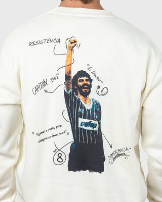 1983 SÓCRATES - Sudadera Fútbol Retro