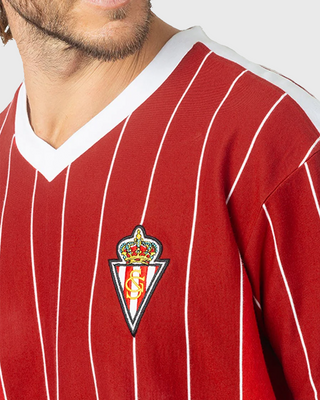 1986 REAL SPORTING - Camiseta fútbol retro