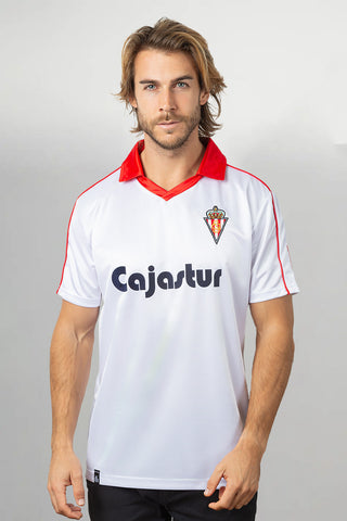 1989 REAL SPORTING - Camiseta fútbol retro