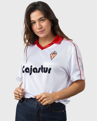 1989 REAL SPORTING - Camiseta fútbol retro