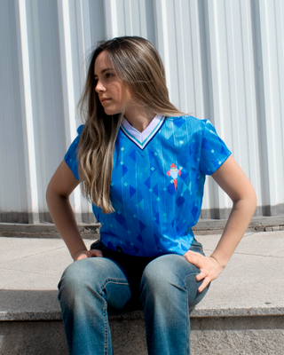 1992 RC CELTA VICENTE ALVAREZ Crop top - Camiseta fútbol retro