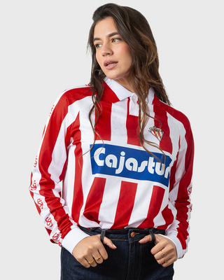 1993 REAL SPORTING Manga larga - Camiseta fútbol retro