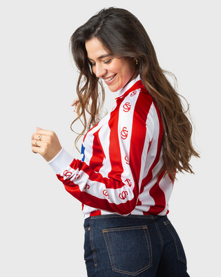 1993 REAL SPORTING Manga larga - Camiseta fútbol retro