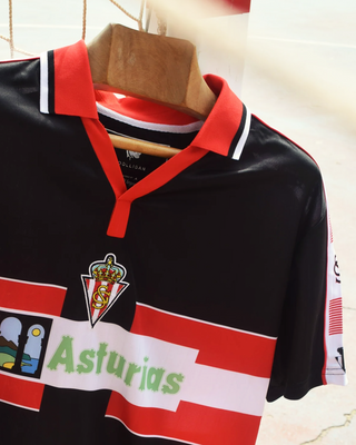1997 SPORTING GIJÓN AWAY - Camiseta futbol retro