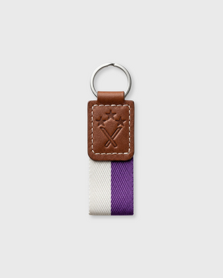 BANDERA MORADA - Llavero Fútbol Retro