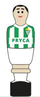 1954 BLANQUIVERDES - Figura de Futbolín