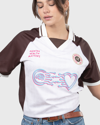 MENTAL HEALTH - Camiseta fútbol retro