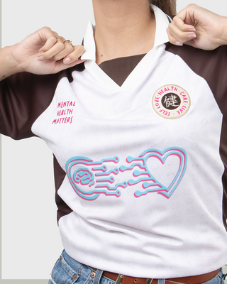 MENTAL HEALTH - Camiseta fútbol retro