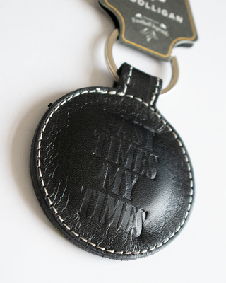 PAST TIMES MY TIMES NEGRO - Llavero Fútbol Retro