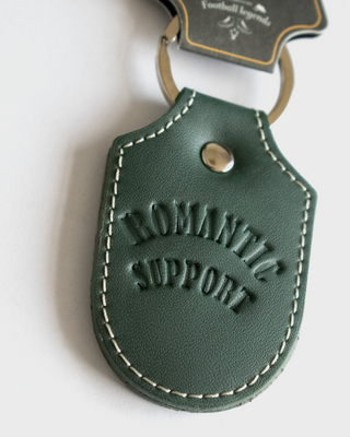 ROMANTIC SUPPORT VERDE - Llavero Fútbol Retro