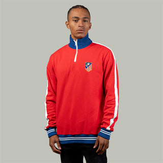 Sudadera retro Atlético de Madrid roja 