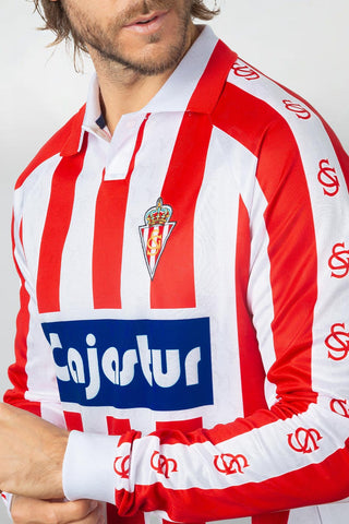 1993 REAL SPORTING Manga larga - Camiseta fútbol retro