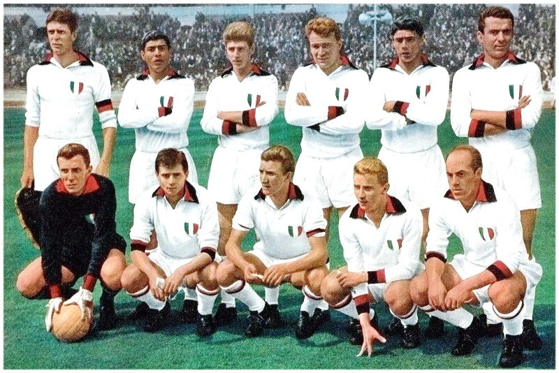 AC Milan 1963 Retro Football Shirt