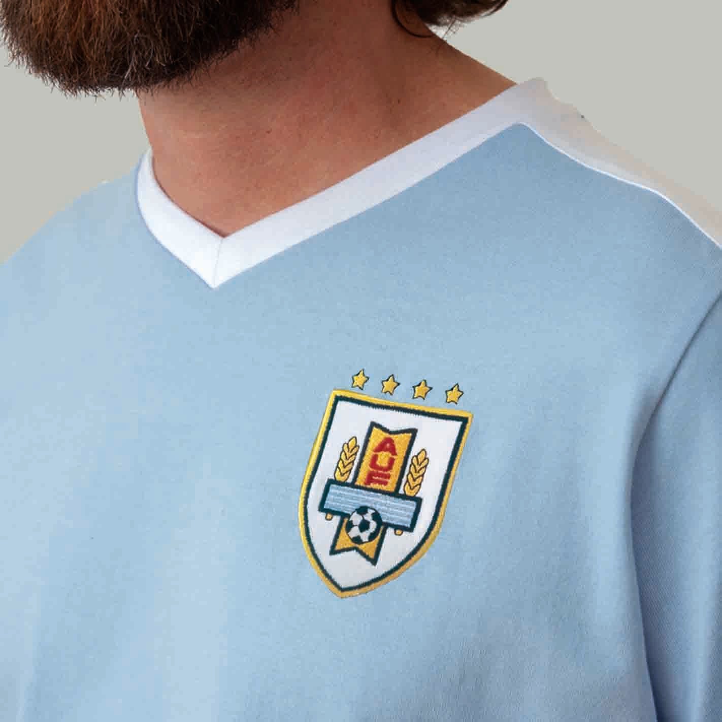 Uruguay 1974 Camiseta Retro Fútbol